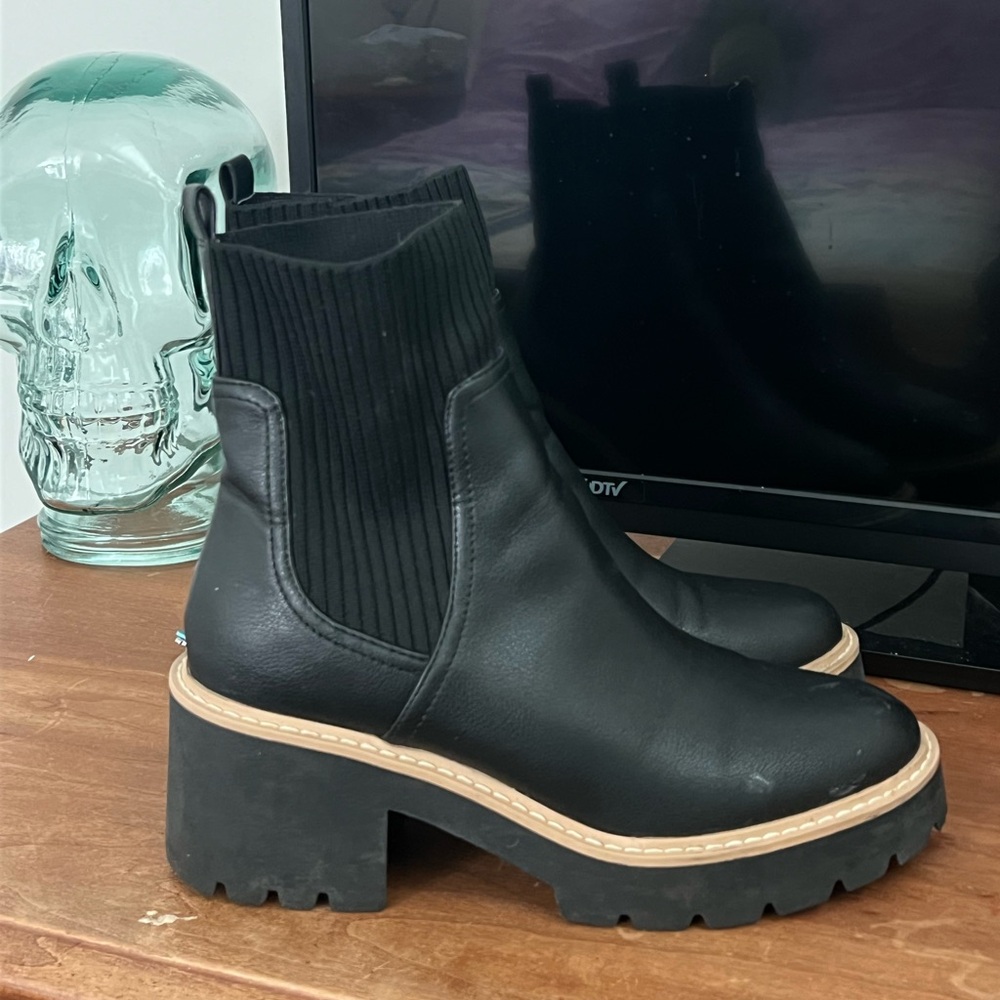 Black boots